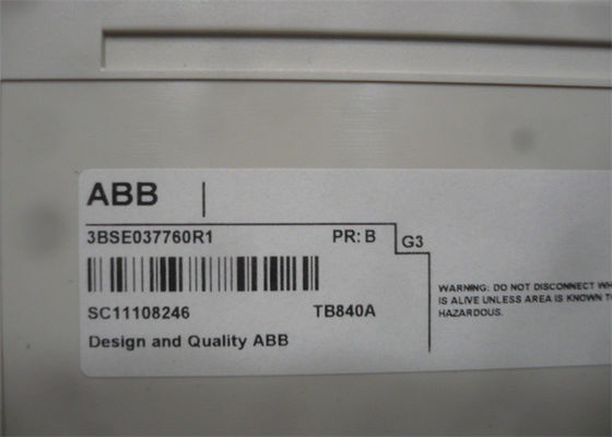 ABB S800 I/O TB840A 3BSE037760R1 Cluster-Modem und TU807 3BSE039025R1 Abschlussbasis