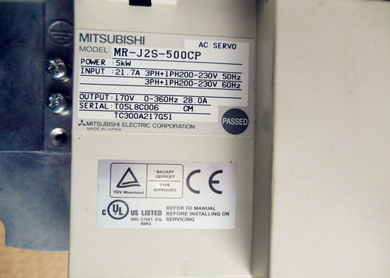 Mitsubishi MR-J-Serie Wechselstrom-Servoverstärker MR-J2S-500CP 5KW-Industrialsteuerantriebe