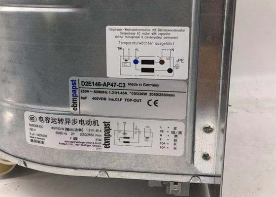 D2E146-AP47-C3 EBMPAPST Industriezentrifugalventilator 300/330W 400VDB 2050/2550RPM 230V Neues