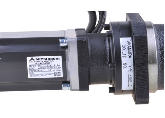 400 Watt Mitsubishi 3-phasiger industrieller Wechselstrom-Servomotor HC-MFS43BG1 Neues auf Lager
