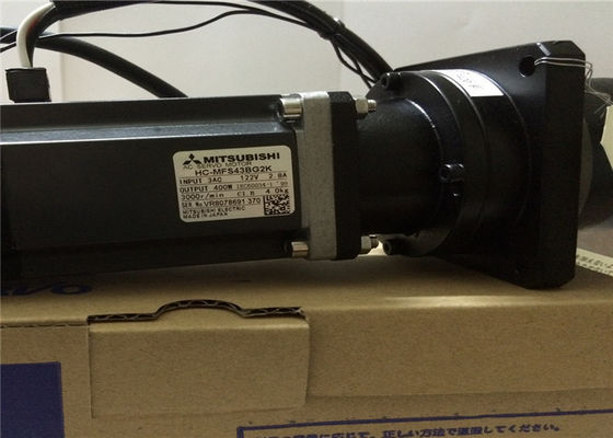 Mitsubishi HC-MFS43BG2 400W 3AC Servomotor HC-MFS43BG2K mit K9005 Getriebe