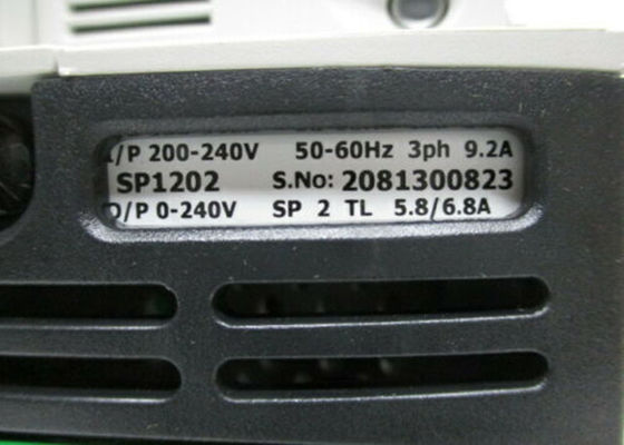 NIDEC Emerson Steuertechniken Einantrieb SP1202 200VAC Panel Mount Drive SP2TL 5.8/6.8A