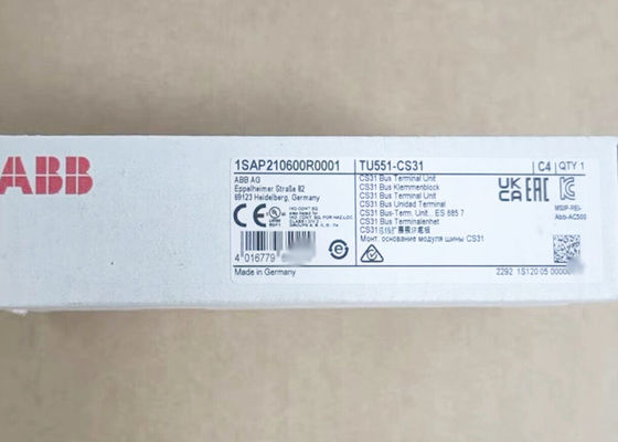 TU551-CS31 1SAP210600R0001 S500 Schnittstellen-Terminalleinheit PLC-Automatisierung