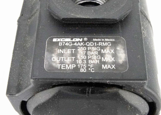 B74G-4AK-QD1-RMG Filtermetallschüssel mit Sichtglas mit 1/2&quot; PTF-Ports