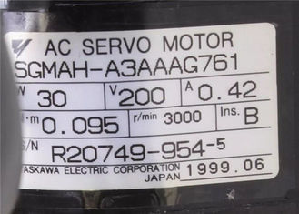 SGMAH-A3AAAG761 Industrieller Servomotor Yaskawa SGMAH Serie Ins B SERVOMOTOR