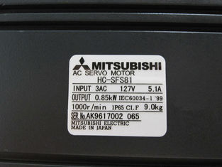 Mitsubishi AC Industrial Motor HC-SFS81 / HC-SFS81B Servomotor 0,85kw auf Lager