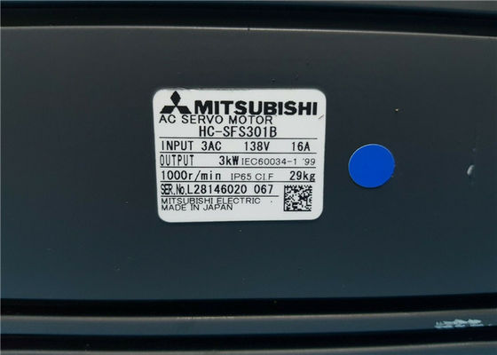 Mitsubishi 3.0KW INDUSTRIAL 3AC SERVO MOTOR HC-SFS301B 1000R/MIN neu auf Lager