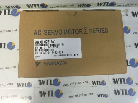 Yaskawa AC Industrieller Servomotor SGMAH-02B1A6C 200W 200V BRAND NEW