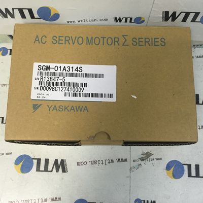 Yaskawa AC Industrie-Servomotor, Hochleistungs-Servomotor SGM-01A314S 100W 200V