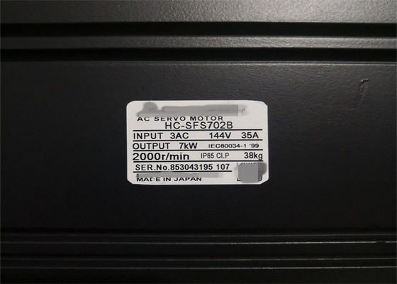 Mitsubishi 7KW AC Servomotor HC-SFS702B Hochgeschwindigkeit auf Lager