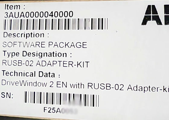 3AUA0000040000 RUSB-02 DriveWindow 2.X EN Debugging Tool Neues in der Box