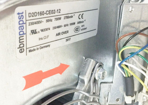 68281334 D2D160-CE02-12 AC Zentrifugalventilator D2D160-BE02-12 Lüfteranlage ALCL-2X-X
