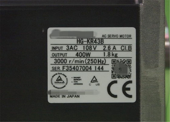 Neue Original Mitsubishi HG-KR43B HG-KR43 AC Servomotor der J4 Serie 400W Bremse