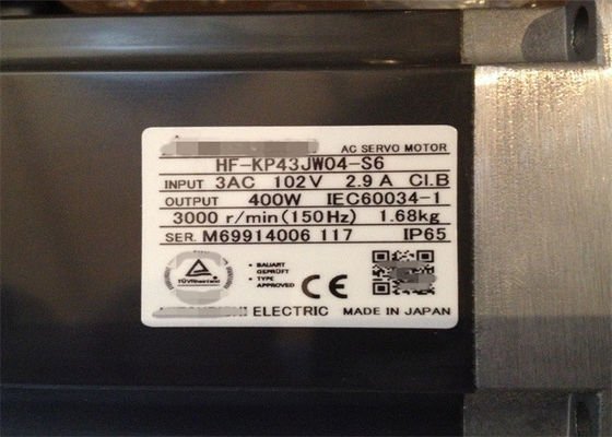 Mitsubishi HF-KP43JW04-S6 400W Industrieller 3-phasiger Wechselstrom-Servomotor