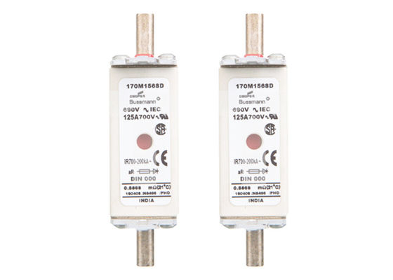 10030528 170M1568 125A 660V Schraubschraubschrauber Sicherung 170M1568D Antriebsteile