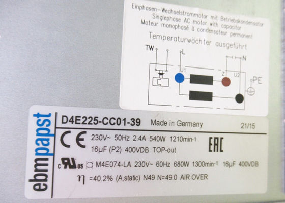D4E225-CC01-39+WIRE 64114336 VAN KIT 230V 50/60HZ Neue Garantie