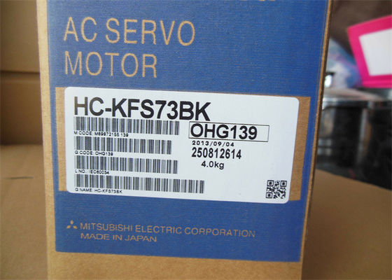 Leistungsstarker Hochgeschwindigkeitsservomotor 0,75 KW Ausgangsleistung HC-KFS73BK / HC-MFS73B