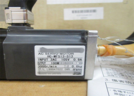 100 Watt Mitsubishi AC Industrieller Servomotor HC-MFS13 / HC-KFS13 Japan Motor