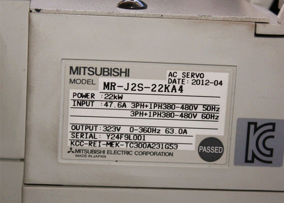 Mitsubishi Robotics Motorfahrer MR-J2S-22KA4 22kW 63A AC SERVO Verstärker MR-J2S-22KA