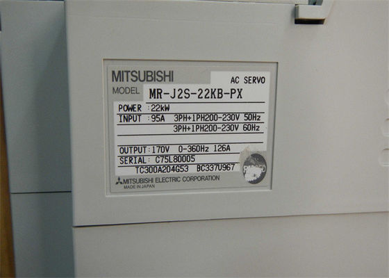 MITSUBISHI 22KW Wechselstrom-Servoverstärker MR-J2S-22KB-PX 3 Phasen Industrie-SERVO-Laufwerk 400V Neues