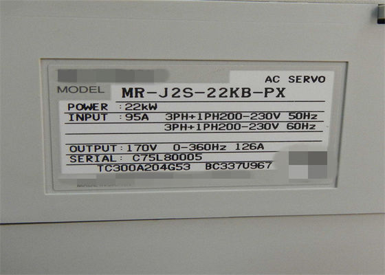 MITSUBISHI 22KW Wechselstrom-Servoverstärker MR-J2S-22KB-PX 3 Phasen Industrie-SERVO-Laufwerk 400V Neues