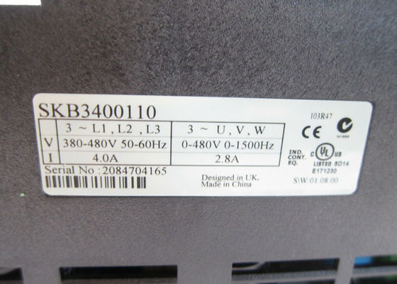 Kontrolltechniken Kommandant SKB3400110 1,1 kW 2,8A 380 - 480VAC Wechselfrequenzantrieb