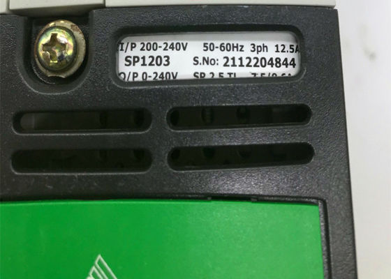 NIDEC EMERSON Wechselstromantrieb SP1203 Steuerung UNIDRIVE SP2.5TL 200-240V 9.6A 3 PS NEU