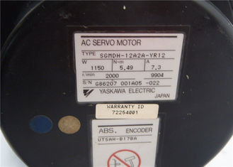 Yaskawa Industrieller Servomotor Elektrischer Wechselstromservomotor 1150W 7.3A SGMDH-12A2A-YR12