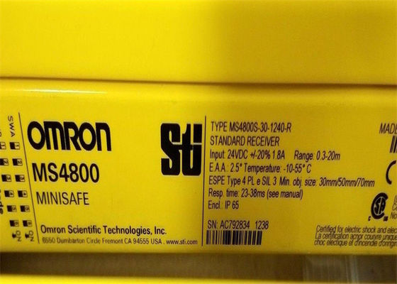 OMRON STI MS4800S-30-1240-30X-30R Sicherheitslichtvorhänge 70230-2508 24VDC NIB