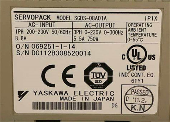 Brandneue Yaskawa SGDS-08A01A Servo Verstärker Servopack 750W 230V