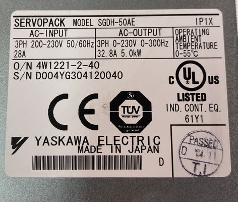 Yaskawa SGDH-50AEY369 S2 AMP 200V 3PH 5 KW 32.8AMP 3PHASE 230VAC 50/60HZ verfügbar