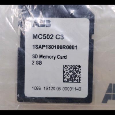 ABB MC502 1SAP180100R0001 AC500 SD-Speicherkarte Verteilte Automatisierungstechnik
