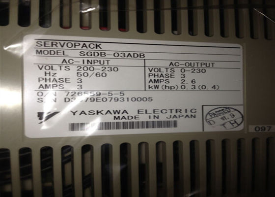 Yaskawa SGDB-03ADB Wechselstrom-Servo-Antriebe brandneu in Original-Box