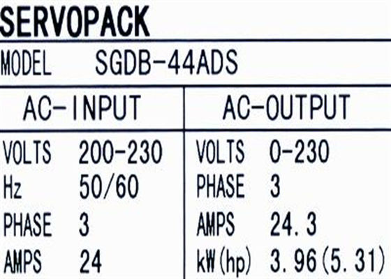 SGDB-44ADS Yaskawa Industrie-Servo-Antriebe brandneues Original