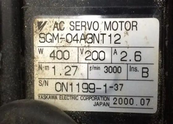Yaskawa SGM-04A3NT12 Industrieller Servomotor Neu im Original