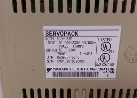 Yaskawa SGD-08AP Servopack Servo-Antriebe Original-Box komplett neu