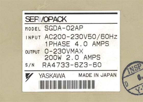 Yaskawa Sigma Serie SGDA-02AP Servo-Antriebe neu in Original-Box