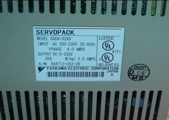 230V Wechselstrom-Servoverstärker Yaskawa SGDA-02AS Neuer in Originalpackung