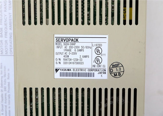 SGDA-04AP Yaskawa Servo-Antriebe brandneu in Original-Box 200V