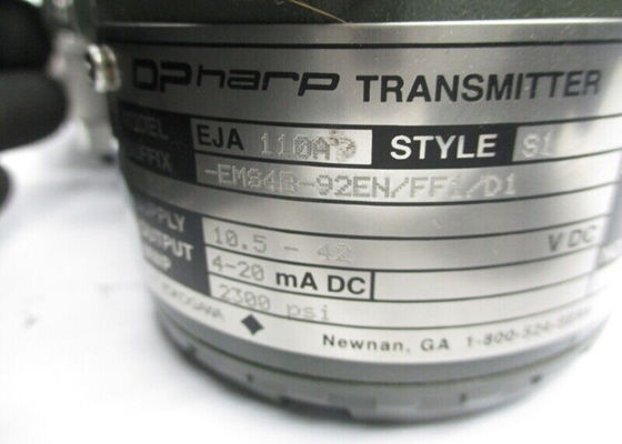 YOKOGAWA EJA110A-EMS4B-92EN/FF1/D1 10.5-42VDC 3/4 NSNP Druckübertrager