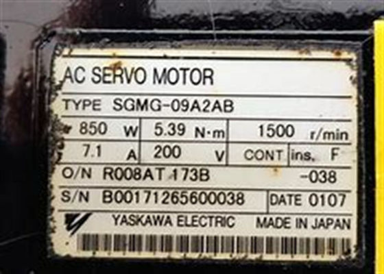 Yaskawa Marke Sigma SGMG-09A2AB Servomotor Neues Original in der Box