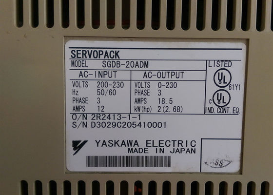 Brandneue Industrie-Servo-Antriebe SGDB-20ADM Brandneu in der Box