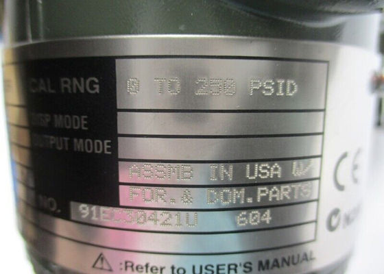 YOKOGAWA EJA110A-DUS4B-92EA/FF1/K2/D1 10.5-42VDC 2300PSI NSNP-Druckübertrager