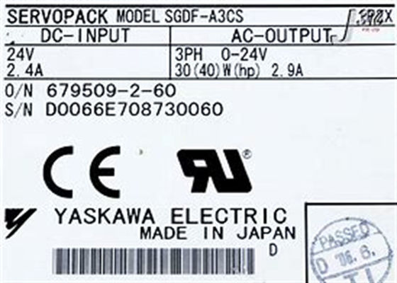 Yaskawa Industrie-Servo-Antriebe SGDF-A3CS neu in Original-Box