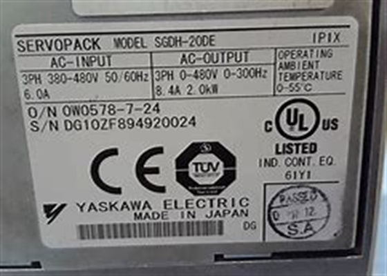 Yaskawa SGDH-20DE Industrie-Servo-Antriebe brandneues Original