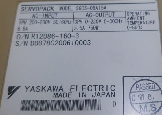 SGDS-08A15A Yaskawa Servo-Antriebe brandneue in Original-Box 0,75kw