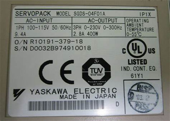 Japanische Marke Yaskawa SGDS-04F01A Neue Servo-Antriebe in Original-Box