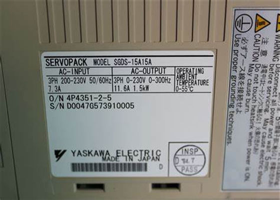 Japan Yaskawa SGDS-15A15A Servo-Antriebe brandneu in Original-Box