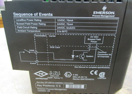 Neues Emerson KJ3008X1-BA1 Stromversorgungsmodul, brandneues in der Box.