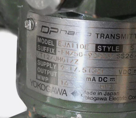 Yokogawa EJA110E-FMZ5G-92DDN/SS26/A/T12/JH01/Z Drucktemperaturübertrager